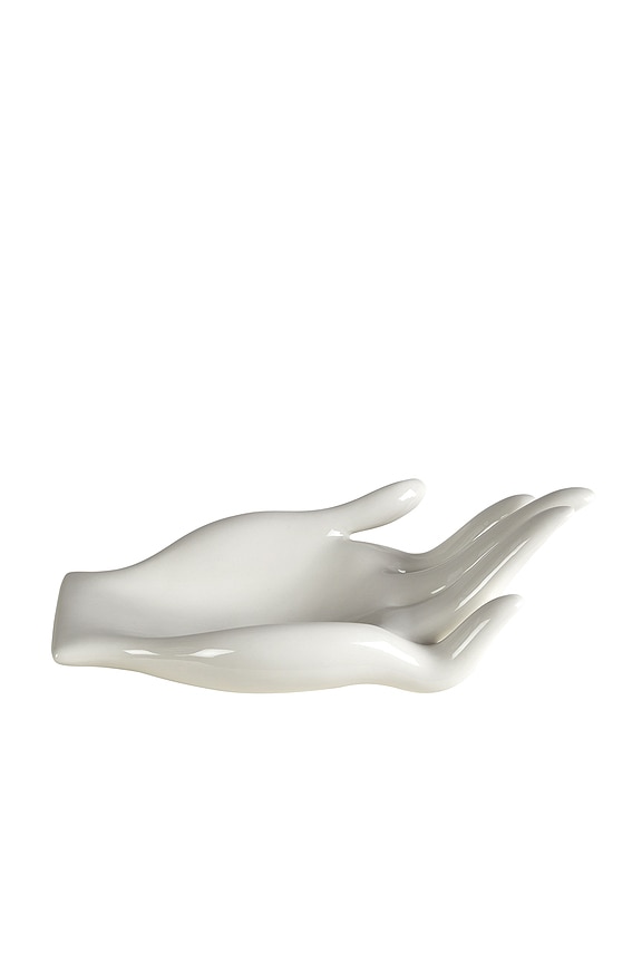 view 2 of 3 Eve Fruit Bowl in White