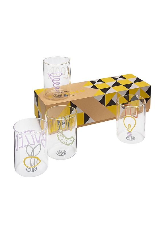 view 2 of 2 Smashed Glassware Set in 