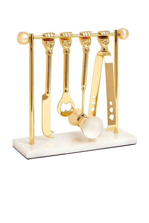 view 2 of 2 Barbell Barware Set in 