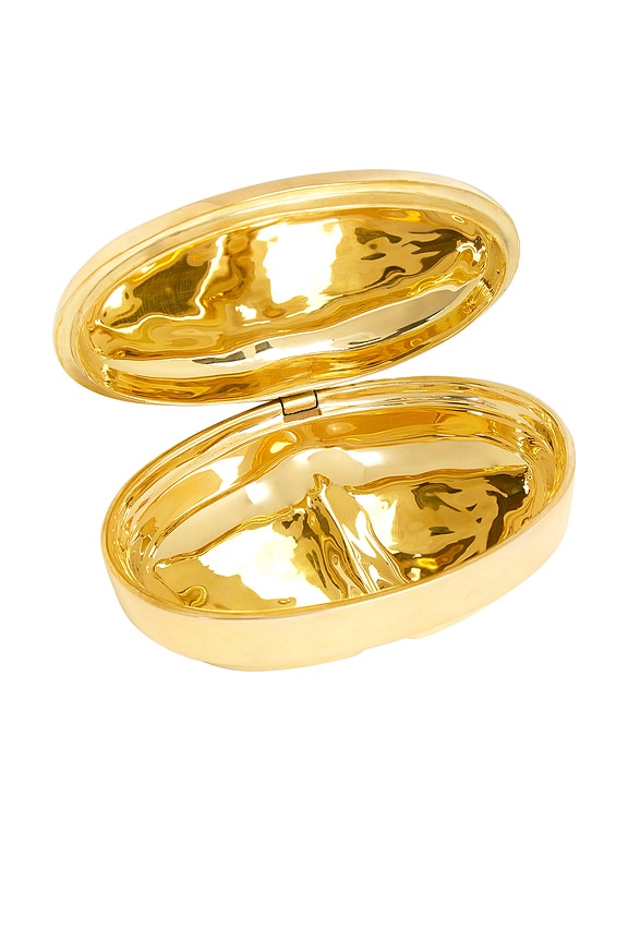 view 2 of 2 BOÎTE À PILULES PILL BOX in Polished Brass