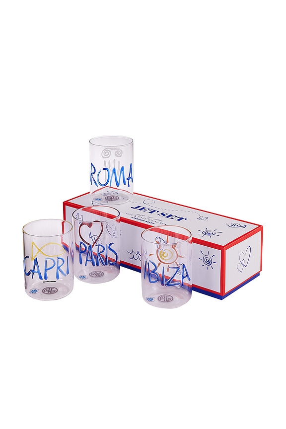 view 2 of 2 VERRES JET SET GLASSWARE in 