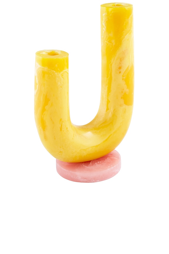 view 2 of 2 Mustique Double Tube Vase in 