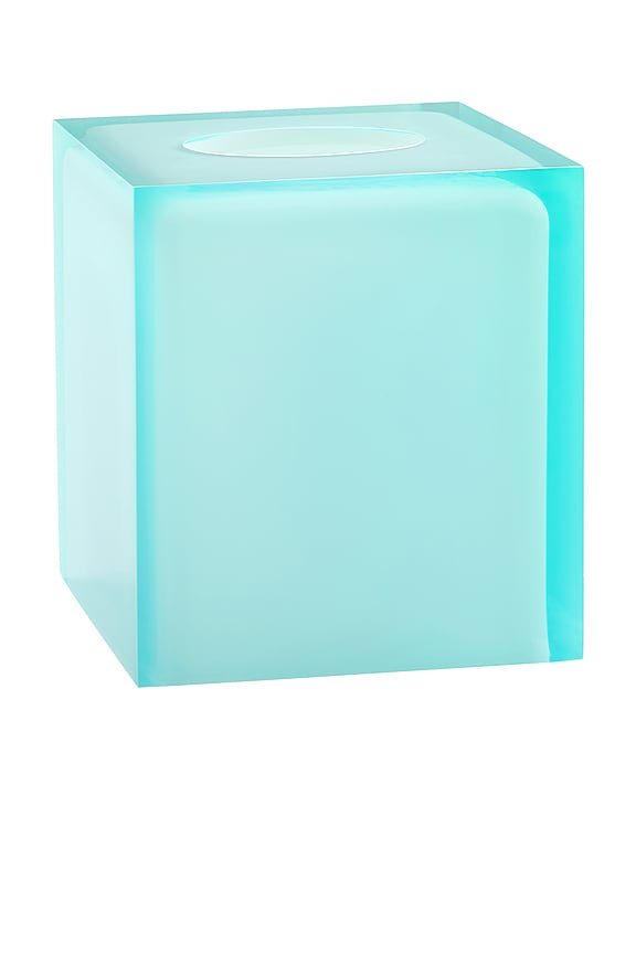 view 2 of 2 Hollywood Tissue Box in Celadon