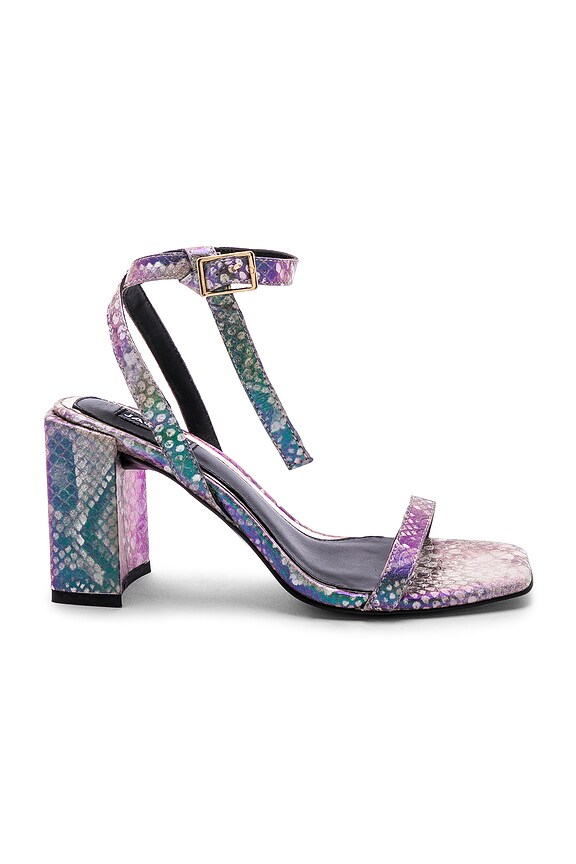 view 1 of 5 Essential Snake Heel in Orange Snake