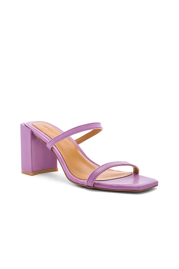 view 2 of 5 Square Heel in Lilac