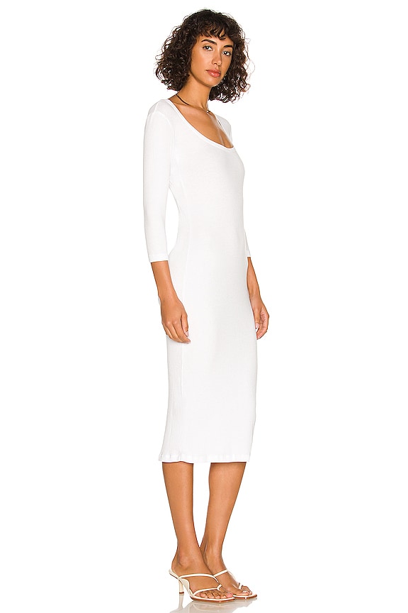 view 2 of 3 VESTIDO JERSEY in White