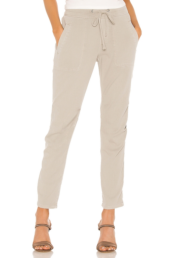 James Perse Super Soft Twill Pant in Driftwood | REVOLVE