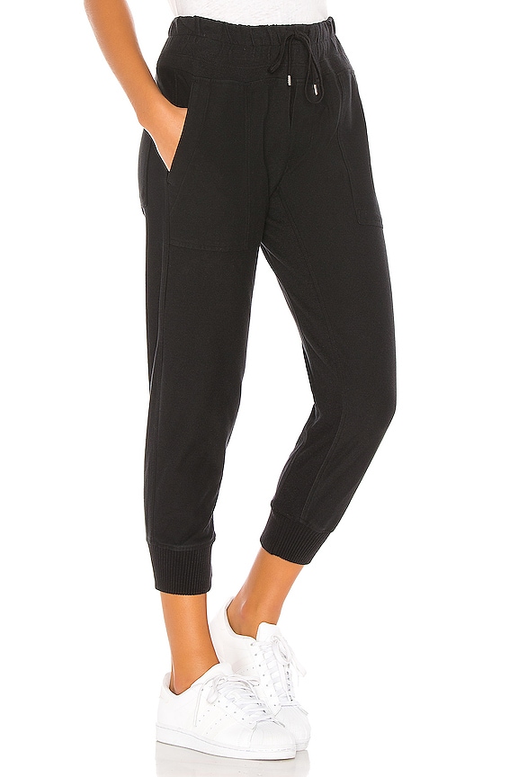 view 2 of 4 Mixed Media Pant in Black