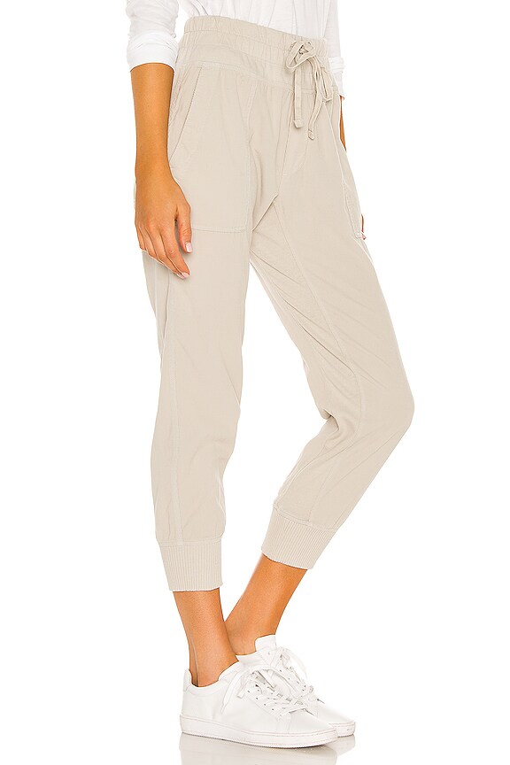 view 2 of 4 Cord Mixed Media Pant in Silver