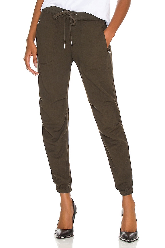 James Perse Utility Soft Drape Pant in Army Green | REVOLVE