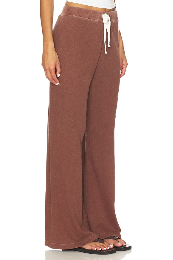 view 2 of 6 Wide Leg Sweatpant in Cedar Pigment