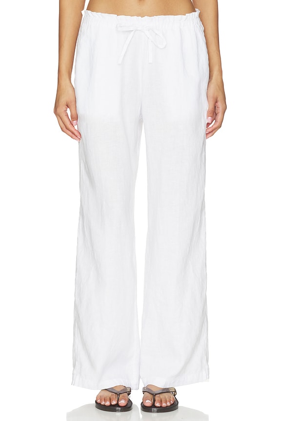 view 1 of 6 PANTALON in White