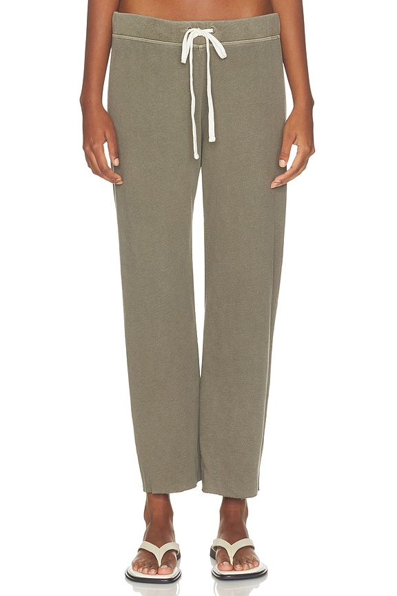 view 2 of 7 Vintage French Terry Cutoff Sweatpant in Light Olive