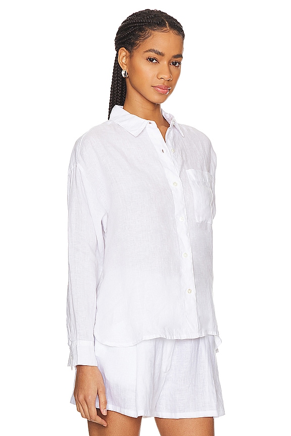 view 2 of 4 Oversized Shirt in White