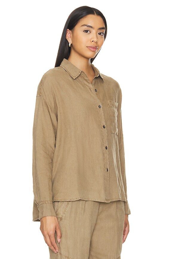 view 2 of 4 CHEMISE OVERSIZED in Cashew