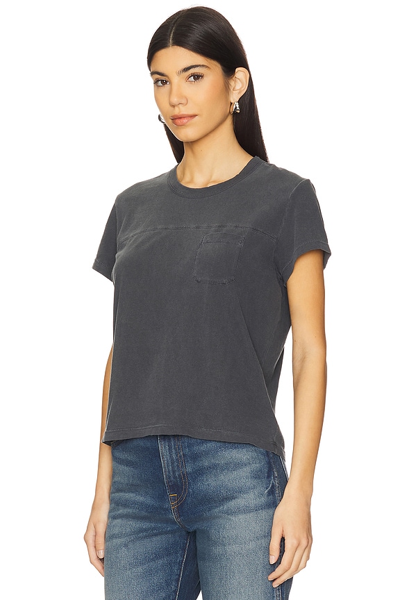 view 2 of 4 ФУТБОЛКА С КАРМАНОМ RETRO in Asphalt Pigment