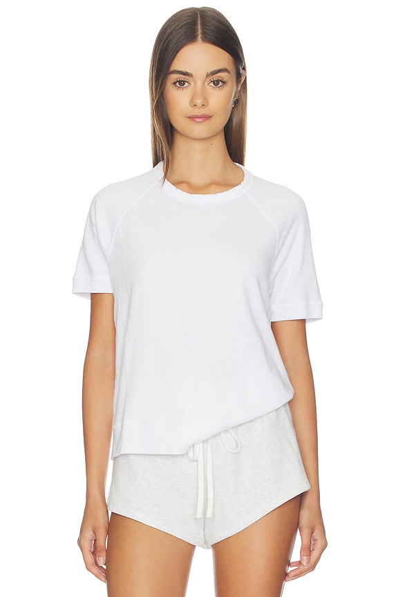 view 1 of 4 Vintage Cotton French Terry Sweat Top in White