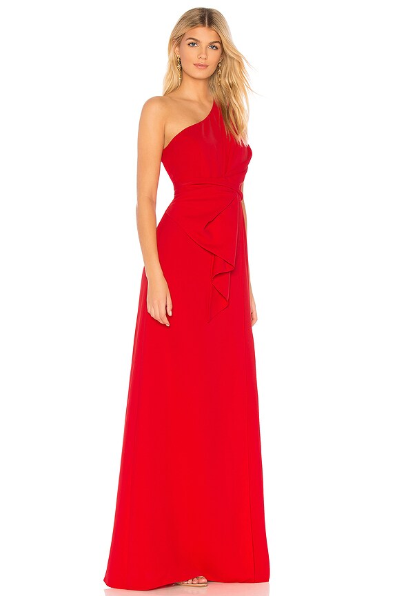 view 2 of 3 ROBE DE SOIRÉE BUTLER in Bright Red