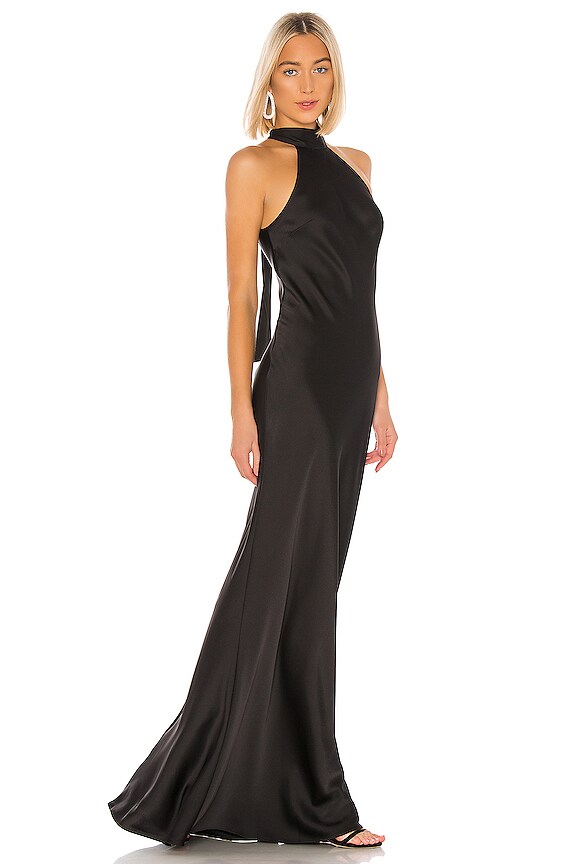 view 2 of 3 ROBE DE SOIRÉE BRISCO in Black