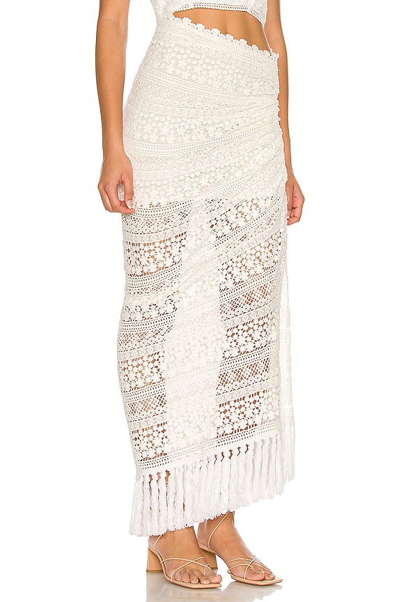 view 2 of 4 Bali Skirt in White