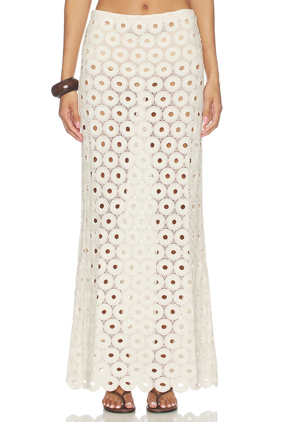 view 1 of 6 Maud Skirt in Cream