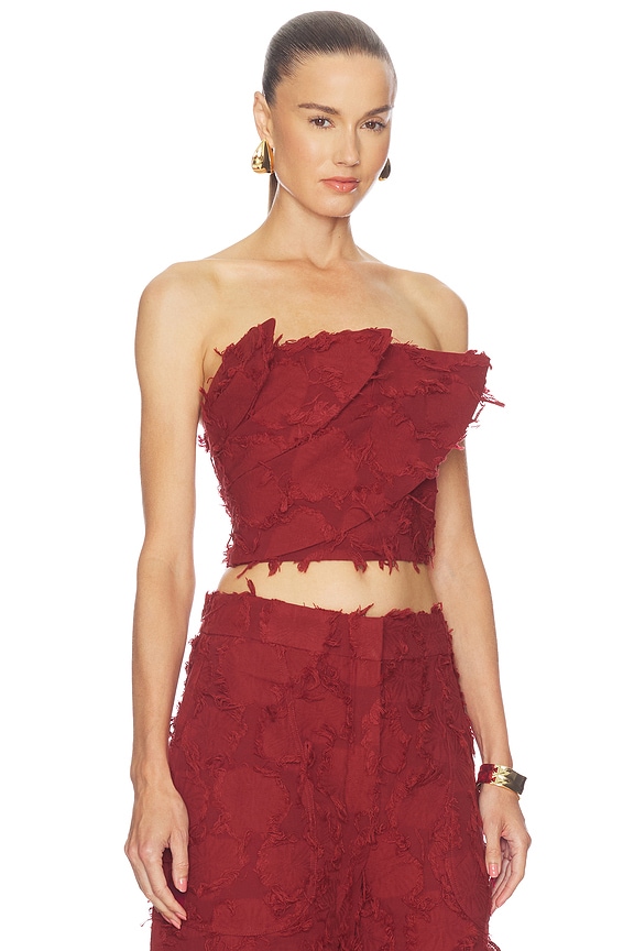 view 2 of 5 Elysia Top in Sangria