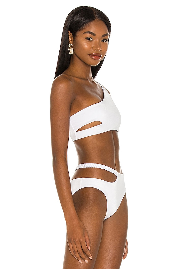 view 2 of 5 X REVOLVE Emmy Bikini Top in Pearl