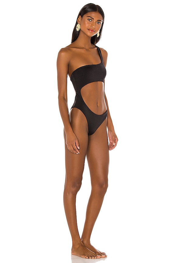 view 2 of 3 Corrine One Piece in Noir