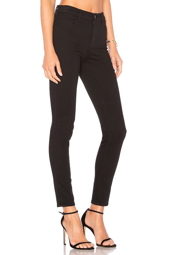 view 2 of 4 JEANS SKINNY TIRO ALTO MARIA in Seriously Black