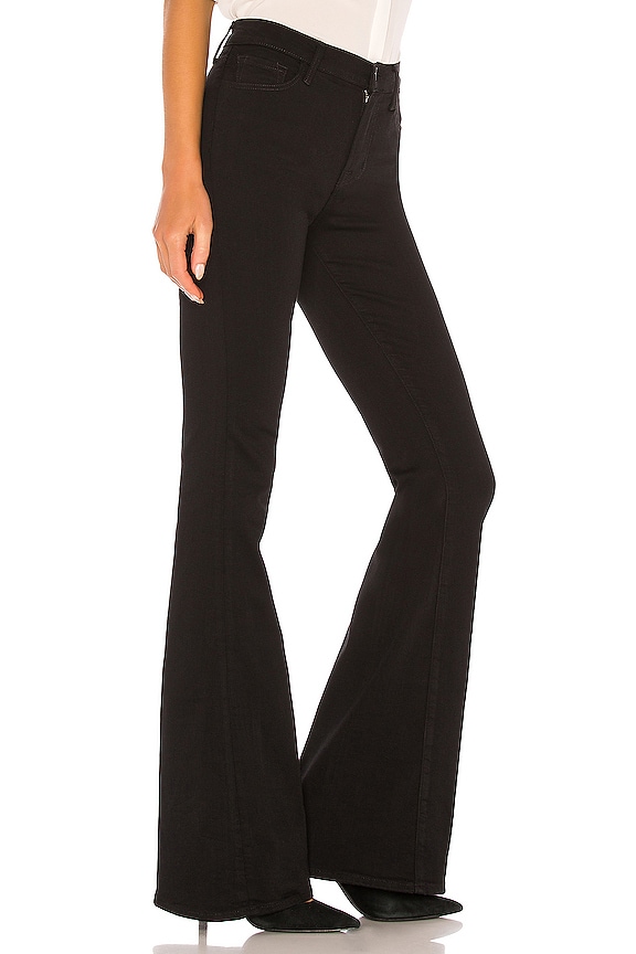 view 2 of 4 Valentina High Rise Flare in Eco Seriously Black