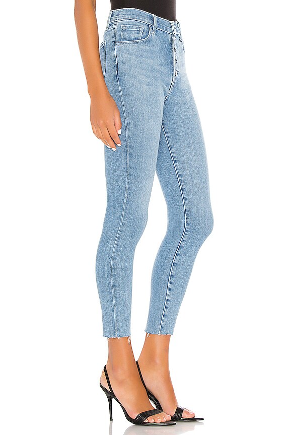 view 2 of 4 Lillie High Rise Crop Skinny in Cloudy
