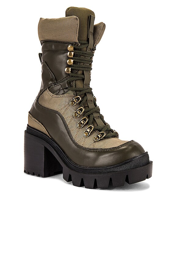 view 2 of 5 Maniac Lace Up Boot in Khaki