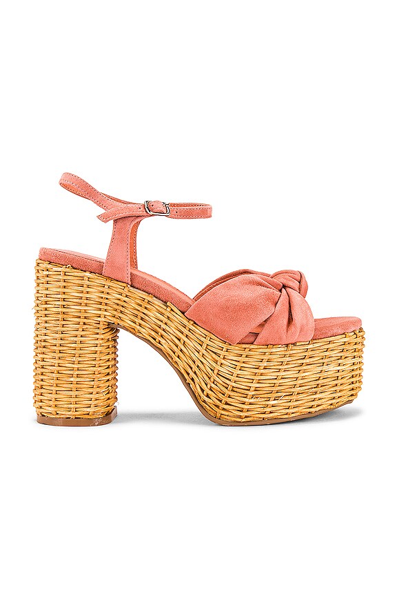 view 1 of 5 Tea Party Platform Sandal in Blush
