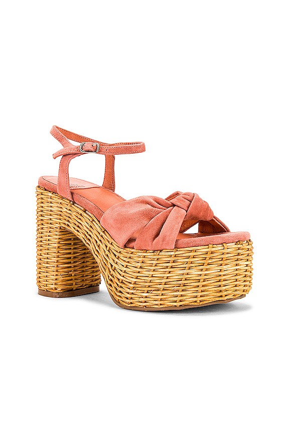 view 2 of 5 Tea Party Platform Sandal in Blush