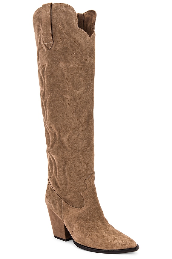 view 2 of 5 Amigos Lo Boot in Taupe Suede