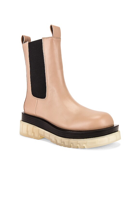 view 2 of 5 Tanked-CB Boot in Taupe Clear