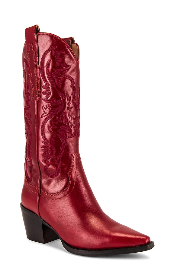 view 2 of 5 Dagget Boot in Red
