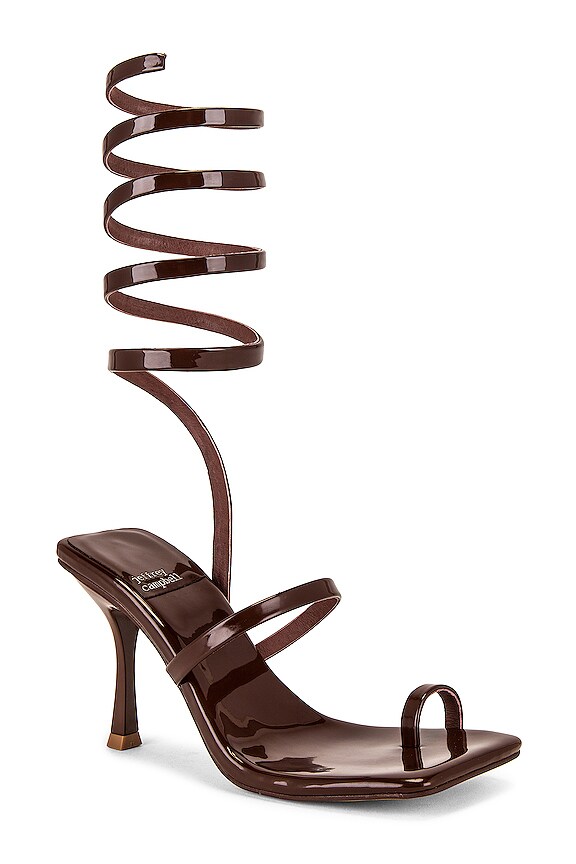 view 2 of 5 TACÓN LUZIA in Brown Patent