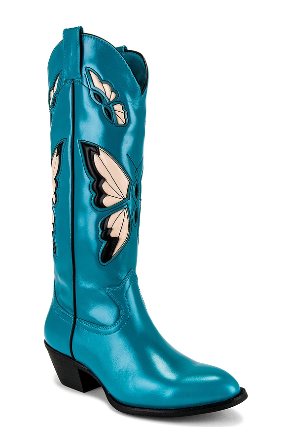 view 2 of 5 Fly-Away Boot in Blue