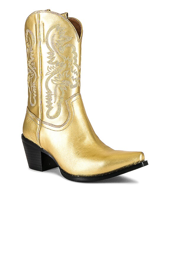 view 2 of 5 Rancher Boot in Gold