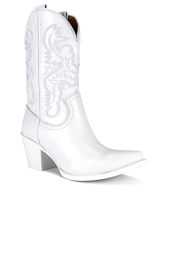 view 2 of 5 Rancher Boot in White