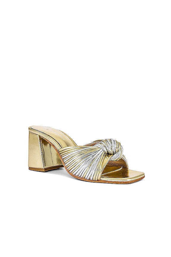 view 2 of 5 Melonger Mule in Silver Gold