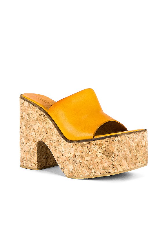 view 2 of 5 Lucianna Mule in Mustard