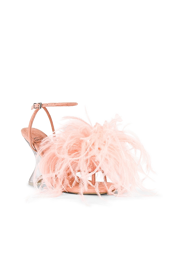 view 2 of 5 Flirt A lot Heel in Peach Clear