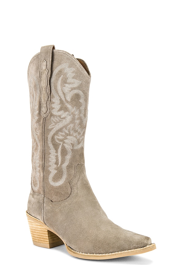 view 2 of 5 Dagget Boot in Taupe Suede