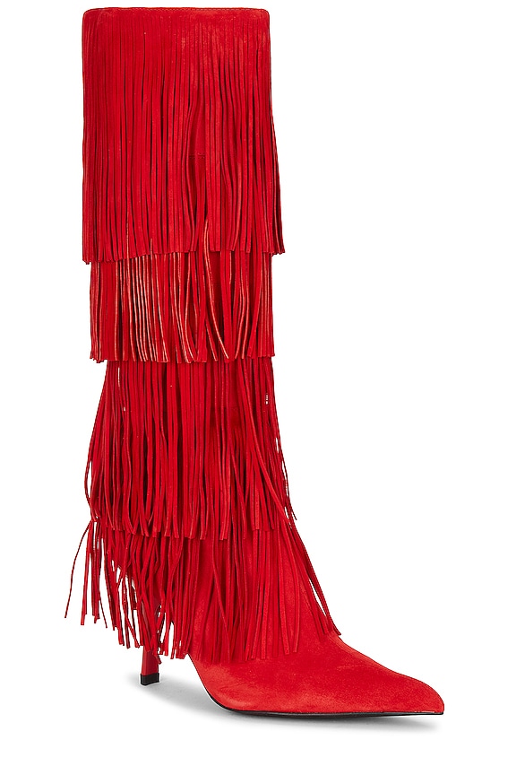 view 2 of 5 FROLIKING ブーツ in Red Suede