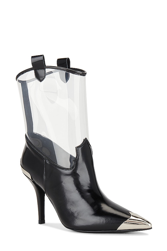 view 2 of 5 BOTTINES ELPASO in Black & Clear