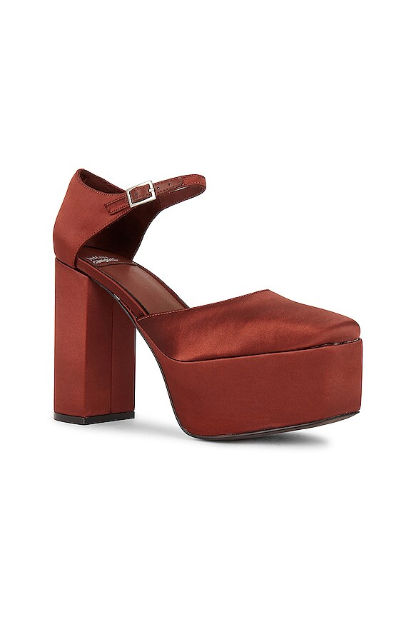 view 2 of 5 ТУФЛИ НА КАБЛУКЕ OVER N OUT in Brown