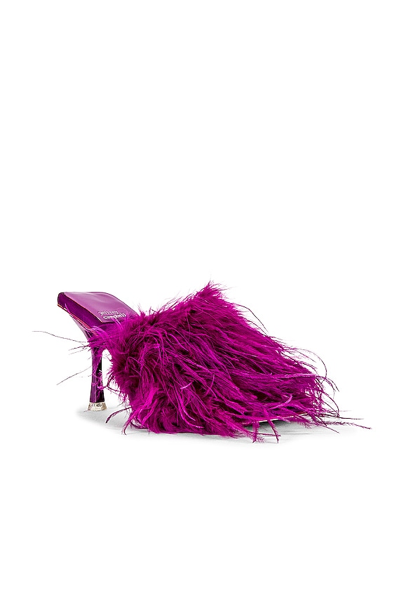 view 2 of 5 PANTUNFLA CHAUFFEUR FEATHER in Purple