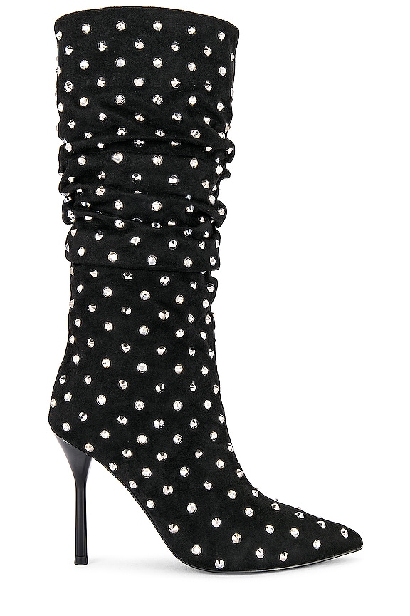 view 1 of 5 The Stud Boot in Black & Pewter